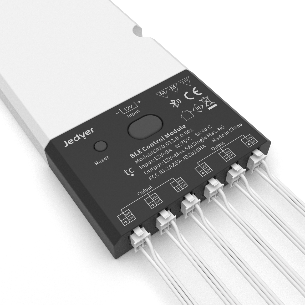 BLE & Zigbee双模三线双色温控制盒
